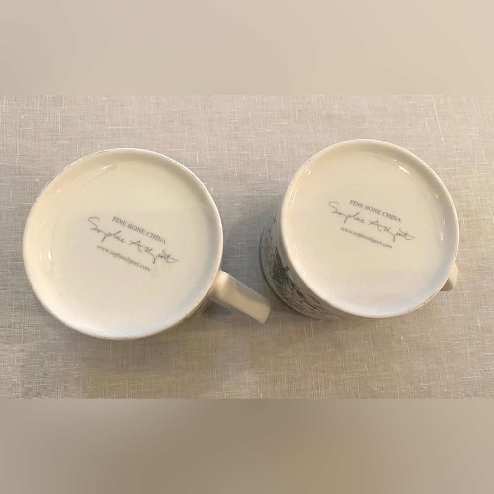 NWTs. (2) Festive Forest “Let It Snow” Mugs and (1) Kitchen / Tea towel. - Picture 7 of 16